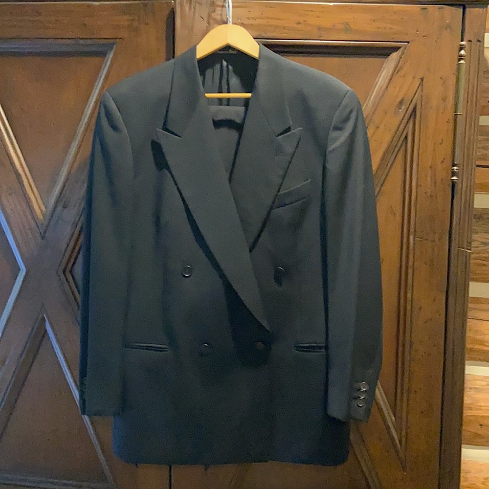 Armani vintage double breasted suit.
